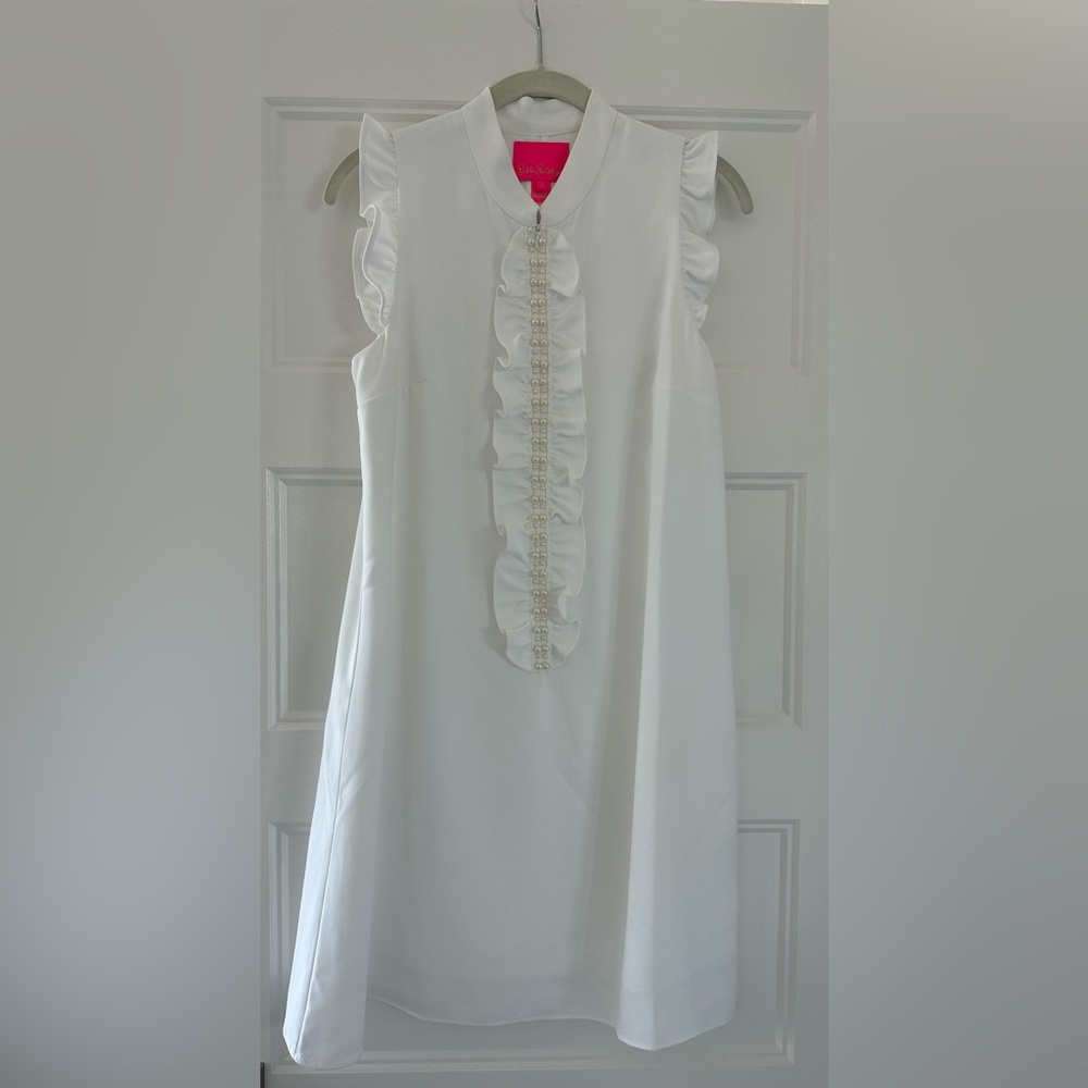 Lilly Pulitzer Adalee Faux Pearl Shift Dress